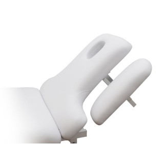 Кресло для коcметологических процедур, мод. СН 289В, БЕЛЫЙ с гидравлической регулировкой высоты - фото 5