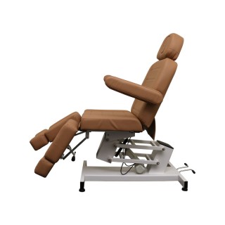 Купить педикюрную кушетку 3706 с электроприводом Самая низкая позиция кушетки, электропривод