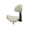 Стул-седло для мастера модель 1037-3 (3 регулировки), БЕЛЫЙ