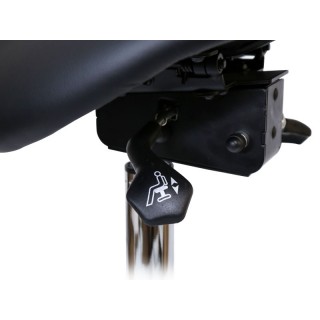 Стул-седло для мастера модель 4008 ортопедическое сиденье: фото