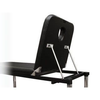 Механизм подъёма верхней части массажного стола: фото