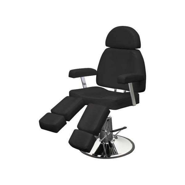 Педикюрное крісло модель 227В (гідравліка), ЧОРНЕ