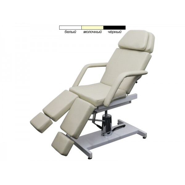 Кушетка педикюрна модель 235 (гідравліка), БЕЖЕВА