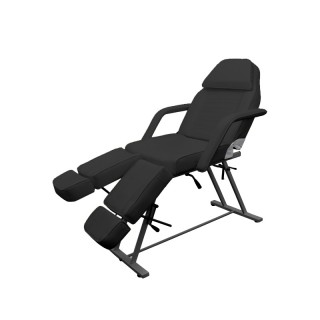 Кушетка педикюрная модель 240, ЧЕРНАЯ