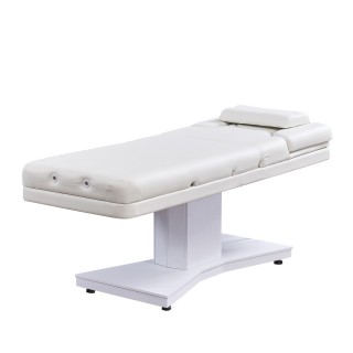 Массажный стол мод. 3805F (3 мотора, БЕЛЫЙ, белая база) - фото 2