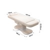 Кресло для коcметологических процедур, мод. YY-689 (3 мотора), БЕЛАЯ, АКЦИЯ -10%