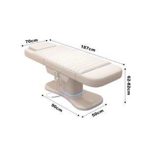 Кресло для коcметологических процедур, мод. YY-689 (3 мотора), БЕЛАЯ, АКЦИЯ -10% - фото 3