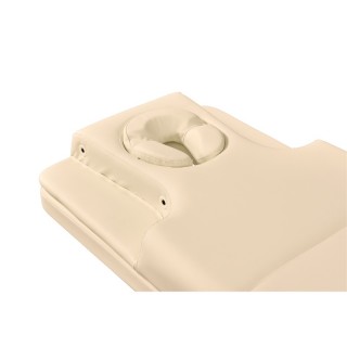 Масажний стіл модель 3805F (3 мотора, БЕЖЕВИЙ, біла база) - фото 2