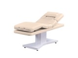 Масажний стіл модель 3805F (3 мотора, БЕЖЕВИЙ, біла база)