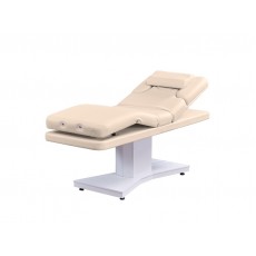 Масажний стіл модель 3805F (3 мотора, БЕЖЕВИЙ, біла база)