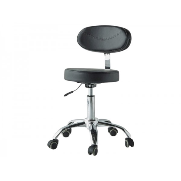 Стілець для майстра модель 002, ЧОРНИЙ