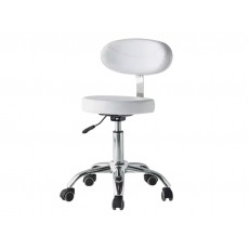 Стілець для майстра модель 002, БІЛИЙ