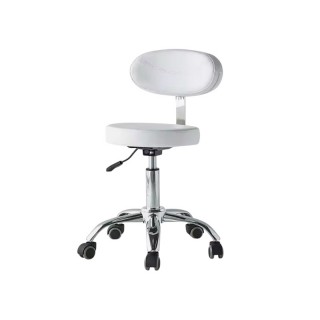 Стілець для майстра модель 002, БІЛИЙ