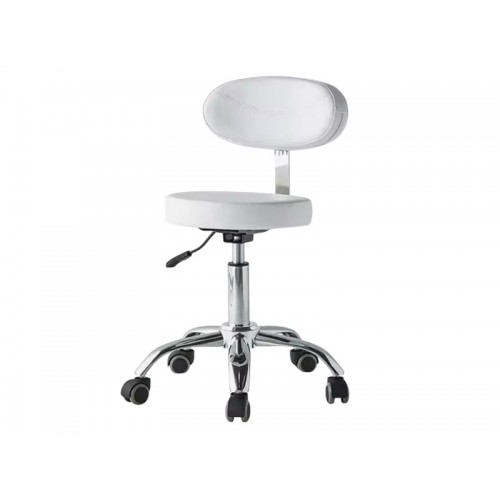 Стул для мастера 850 белый: фото