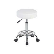 Стілець для майстра мод.106, БІЛИЙ