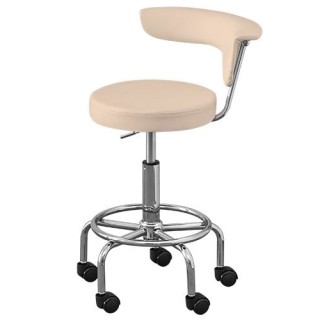 Стул для мастера модель 124, БЕЖЕВЫЙ