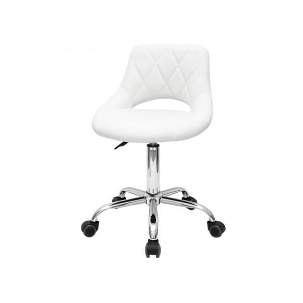 Стілець для майстра модель 155, БІЛИЙ