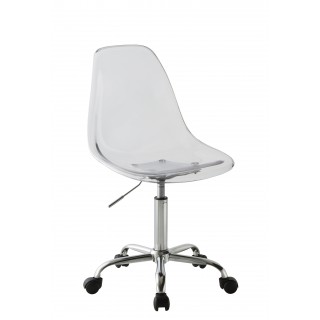 Стілець для майстра модель 150, ПРОЗОРИЙ, АКЦІЯ - 50%