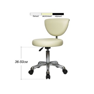 Стул для мастера модель 850, БЕЖЕВЫЙ