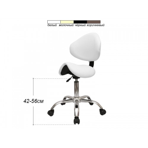 Стул для мастера 830 белый