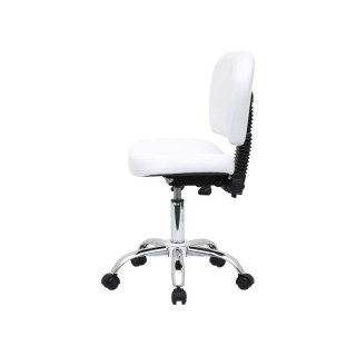 Стілець для майстра мод. 855-2, ЧОРНИЙ зі спинкою - фото 5