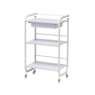 Тележка косметологическая / манипуляционная на 3 полки модель 1881