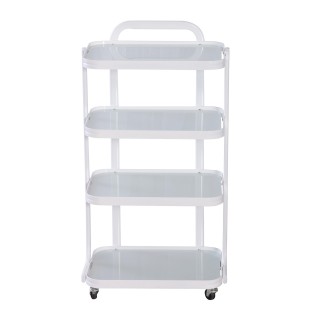 Візок косметологічний на 4 скляні полички мод.110: фото