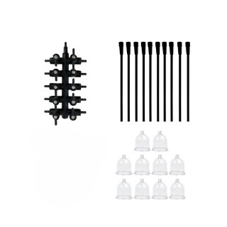 Апарат 3-в-1 мод. 367 вакуумно-вібраційного масажу з насадкою термовакуум Beauty Service™, АКЦІЯ -20% - фото 11