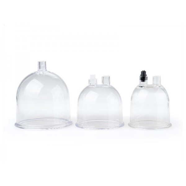 Набір банок для роботи по тілу, пластик ™ Beauty Service