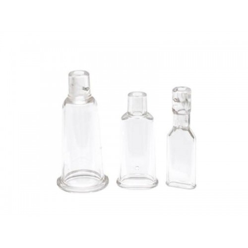 Набір банок для роботи по обличчю, пластик ™ Beauty Service: фото